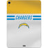 NFL Los Angeles Chargers White Striped Apple iPad Air Skin