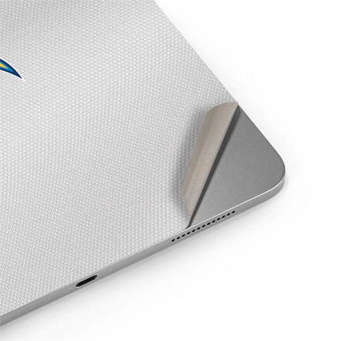 NFL Los Angeles Chargers White Striped Apple iPad Air Skin