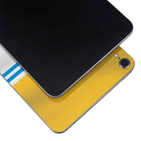 NFL Los Angeles Chargers White Striped Apple iPad Mini Skin