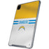 NFL Los Angeles Chargers White Striped iPad Cases