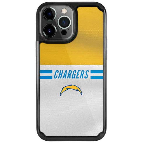 NFL Los Angeles Chargers White Striped iPhone Cases