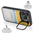 NFL Los Angeles Chargers White Striped iPhone 13 Pro Kickstand Case