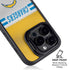 NFL Los Angeles Chargers White Striped iPhone 13 Pro Kickstand Case