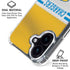 NFL Los Angeles Chargers White Striped iPhone 16 MagSafe Case