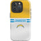 NFL Los Angeles Chargers White Striped iPhone 16 Pro Impact Case