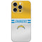 NFL Los Angeles Chargers White Striped iPhone 16 Pro Skin
