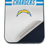 NFL Los Angeles Chargers White Striped iPhone 16 Skin