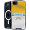 NFL Los Angeles Chargers White Striped iPhone 16e MagSafe Case