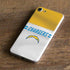 NFL Los Angeles Chargers White Striped iPhone 8 Skin