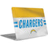 NFL Los Angeles Chargers White Striped Apple MacBook Air Skin
