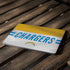 NFL Los Angeles Chargers White Striped Apple MacBook Air Skin