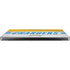 NFL Los Angeles Chargers White Striped Apple MacBook Pro 14-inch Skin