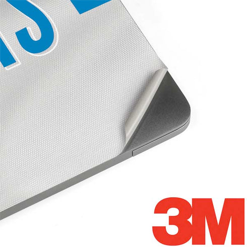 NFL Los Angeles Chargers White Striped MacBook Skins