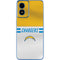 NFL Los Angeles Chargers White Striped Moto G Play 4G (2024) Skin