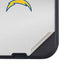 NFL Los Angeles Chargers White Striped Otterbox Defender iPhone Skin