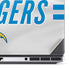NFL Los Angeles Chargers White Striped Dell Precision Skin