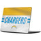 NFL Los Angeles Chargers White Striped Surface Laptop 7 15in Skin