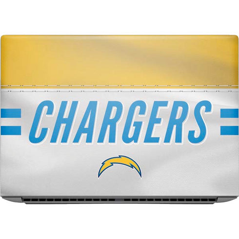 NFL Los Angeles Chargers White Striped HP ZBook Fury 16 G10 Skin