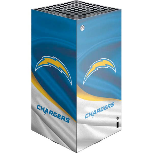 NFL Los Angeles Chargers XBox Series X Digital Edition Console Skin