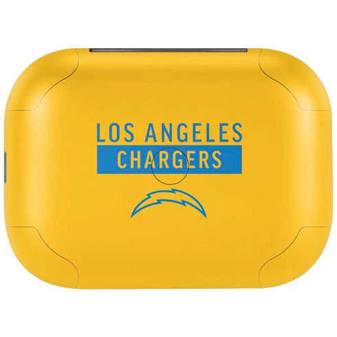 NFL Los Angeles Chargers Yellow Performance Series Amazon Echo Buds Skin
