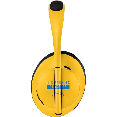 NFL Los Angeles Chargers Yellow Performance Series Bose Noise Cancelling Headphones 700 Skin
