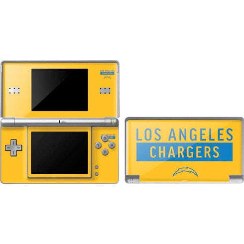 NFL Los Angeles Chargers Yellow Performance Series Nintendo Skins