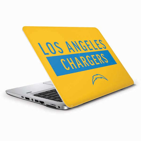 NFL Los Angeles Chargers Yellow Performance Series HP Elitebook Skin
