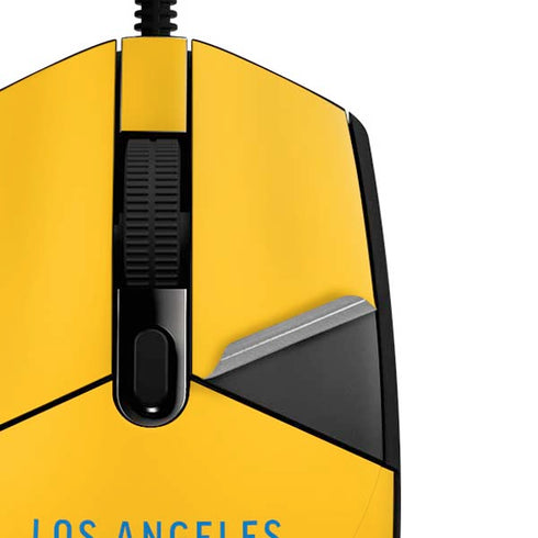 NFL Los Angeles Chargers Yellow Performance Series G203 Prodigy RGB Wired Gaming Mouse Skin