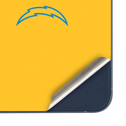 NFL Los Angeles Chargers Yellow Performance Series Galaxy A36 5G Skin
