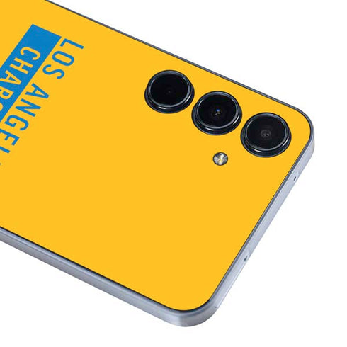 NFL Los Angeles Chargers Yellow Performance Series Galaxy A55 5G Skin