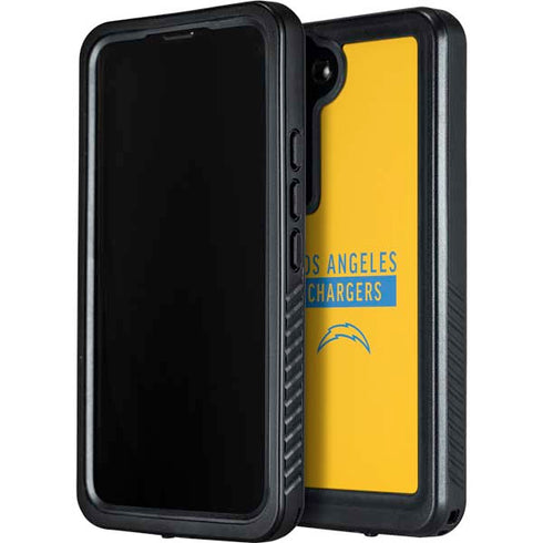 NFL Los Angeles Chargers Yellow Performance Series Galaxy S24 Plus Waterproof Case