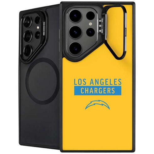 NFL Los Angeles Chargers Yellow Performance Series Galaxy S25 Ultra Kickstand Case