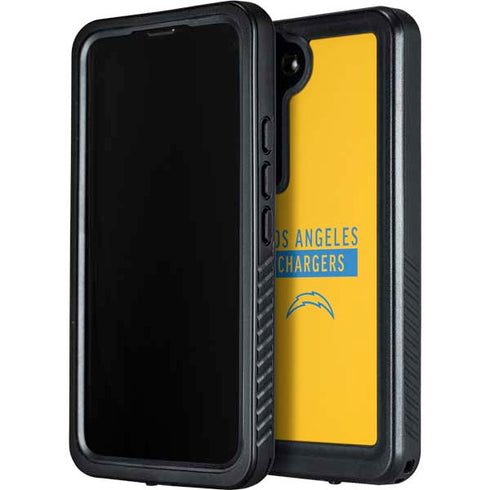 NFL Los Angeles Chargers Yellow Performance Series Galaxy S24 Waterproof Case