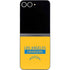 NFL Los Angeles Chargers Yellow Performance Series Galaxy Z Flip6 Skin