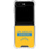 NFL Los Angeles Chargers Yellow Performance Series Galaxy Z Flip6 Clear Case
