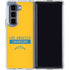 NFL Los Angeles Chargers Yellow Performance Series Galaxy Z Fold5 5G Clear Case