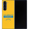 NFL Los Angeles Chargers Yellow Performance Series Galaxy Z Fold6 Skin