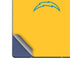 NFL Los Angeles Chargers Yellow Performance Series Galaxy Z Fold6 Skin