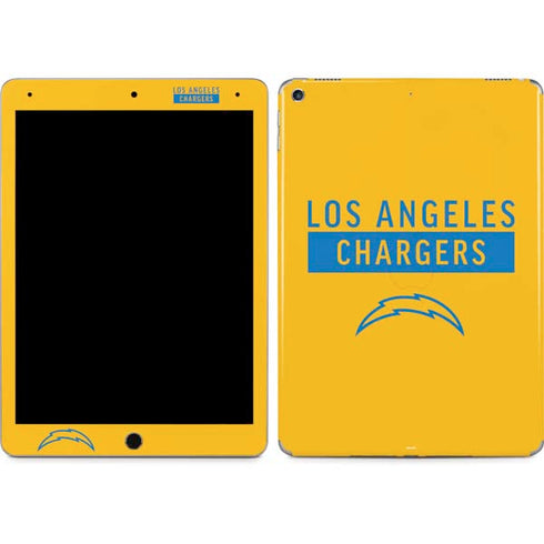 NFL Los Angeles Chargers Yellow Performance Series iPad Skins