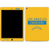 NFL Los Angeles Chargers Yellow Performance Series iPad Skins