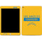 NFL Los Angeles Chargers Yellow Performance Series Apple iPad Skin