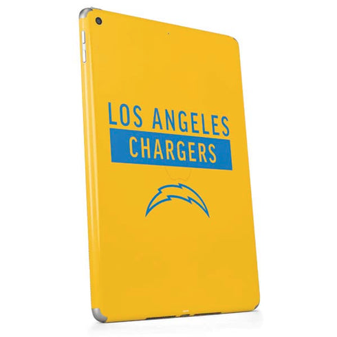 NFL Los Angeles Chargers Yellow Performance Series Apple iPad Skin