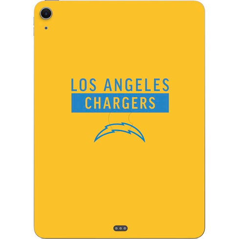 NFL Los Angeles Chargers Yellow Performance Series Apple iPad Air Skin