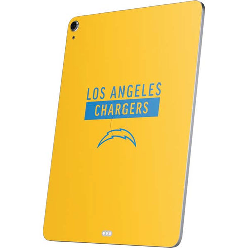 NFL Los Angeles Chargers Yellow Performance Series Apple iPad Air Skin