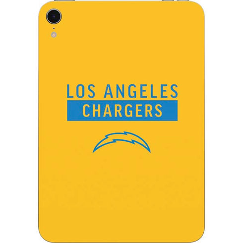 NFL Los Angeles Chargers Yellow Performance Series Apple iPad Mini Skin