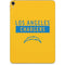 NFL Los Angeles Chargers Yellow Performance Series Apple iPad Pro Skin