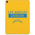 NFL Los Angeles Chargers Yellow Performance Series Apple iPad Pro Skin