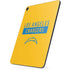 NFL Los Angeles Chargers Yellow Performance Series Apple iPad Pro Skin