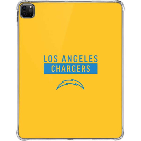 NFL Los Angeles Chargers Yellow Performance Series iPad Pro 11in (2024) Clear Case