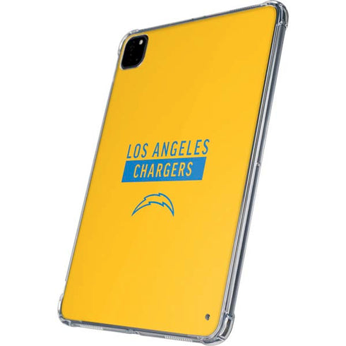 NFL Los Angeles Chargers Yellow Performance Series iPad Pro 11in (2024) Clear Case